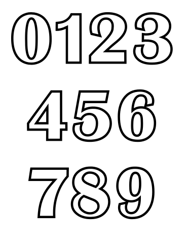 371x480 Numbers Math Printables For Kids Mr Printables Drawing By Numbers