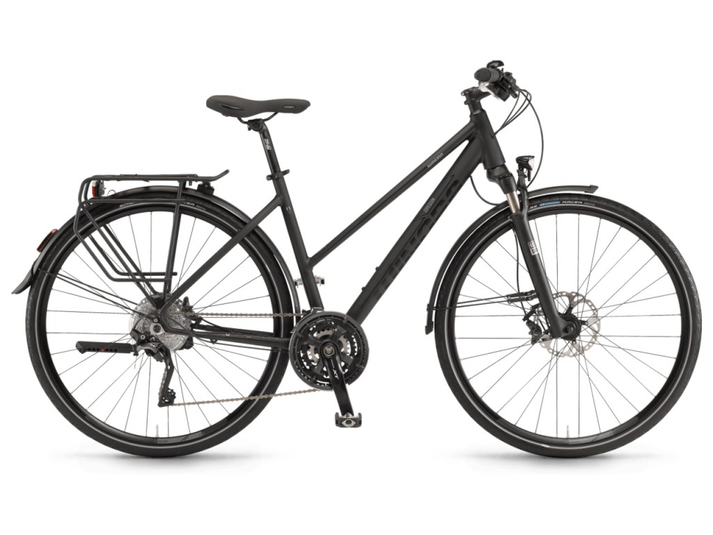 1024x768 Bycicle Oregon Unisex 28'' 30s Black Size 56 2018 Winora Bikes