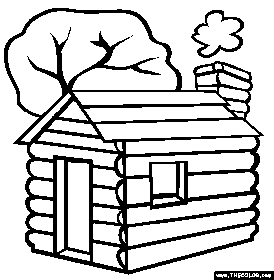 552x565 Lincoln House Embroidery Patterns Log Cabins
