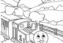 220x150 Train Color Page