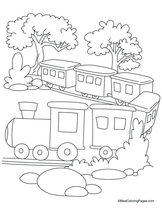 564x729 Train Coloring Sheet The Train Coloring Pages Train Colouring