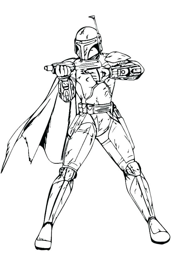 594x813 Star Wars Clone Trooper Coloring Pages Commander Coloring Pages