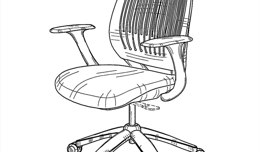 1024x600 The Images Collection Of To Exellent Office Chair Drawing Equa S