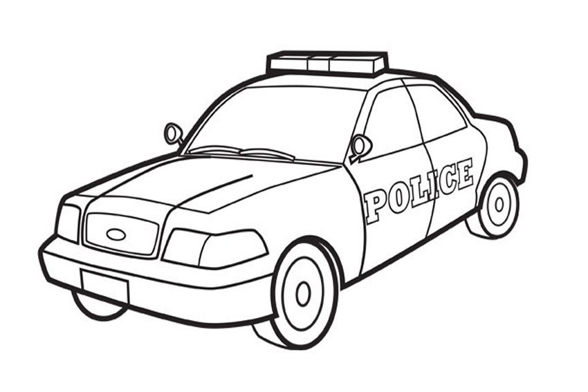 850x567 Coloring Pages Police Jeep