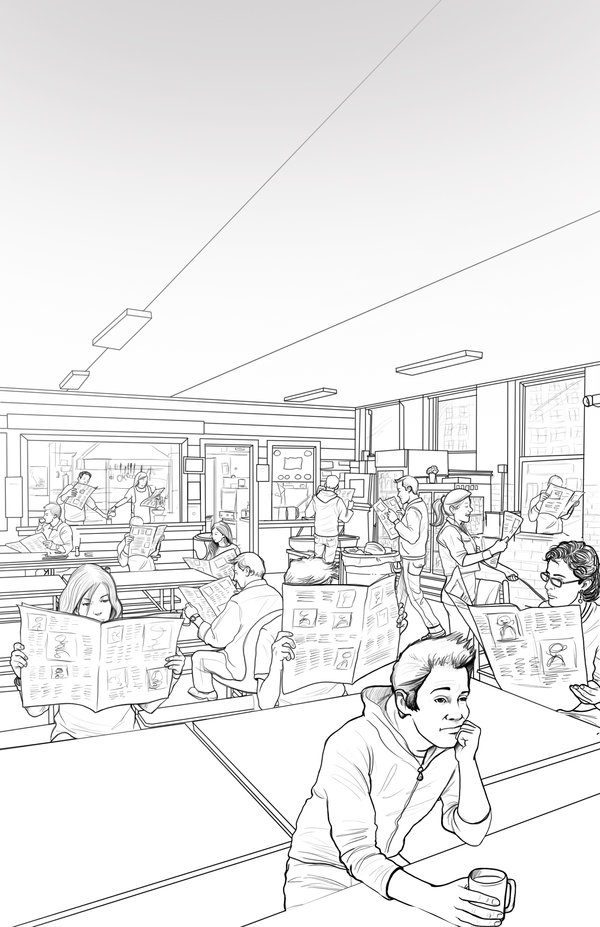 600x927 Cafeteria By Helverasbeth