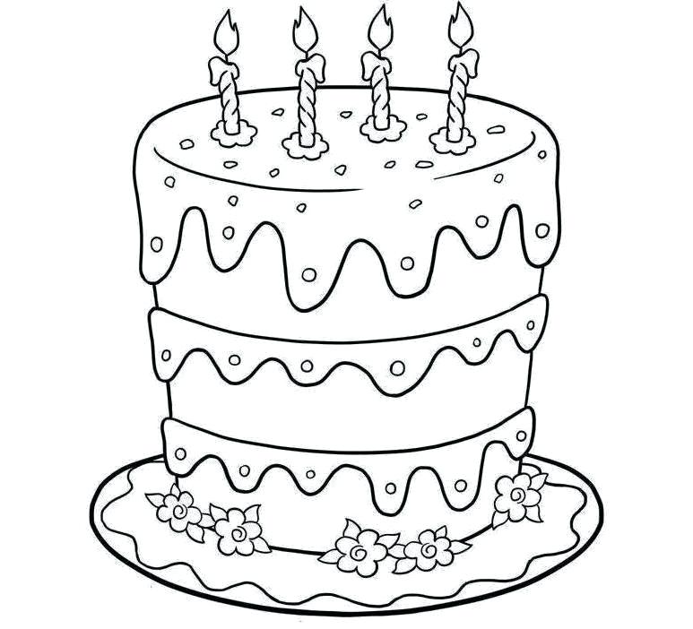 Cake Designs Drawing at GetDrawings | Free download