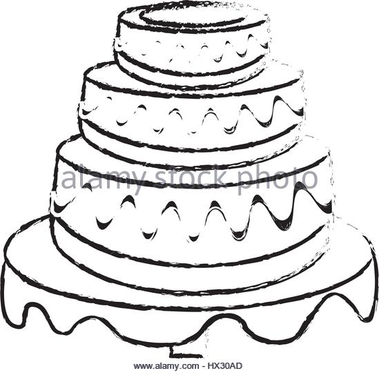 549x540 Birthday Cake Vector Sketch Stock Photos Amp Birthday Cake Vector