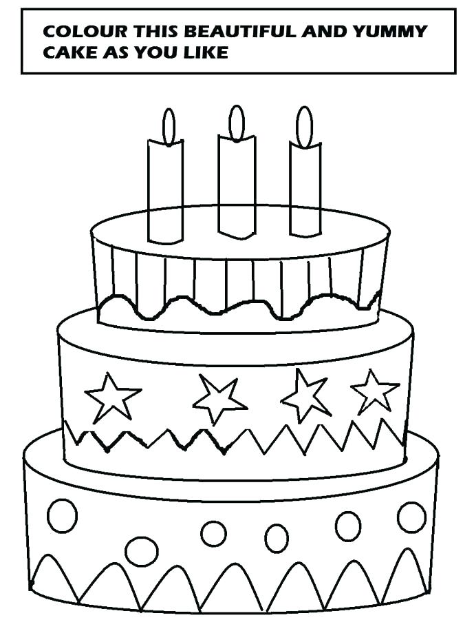 Cake Drawing Template at GetDrawings | Free download
