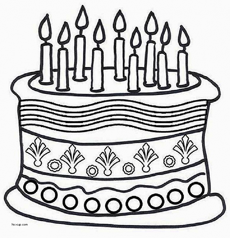 776x800 Birthday Cakes. Fresh Drawings Birthday Cakes Drawings