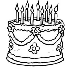 300x289 Cake Clipart Black And White No Candles