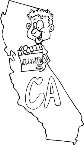 278x480 California Map Coloring Page Free Printable Coloring Pages