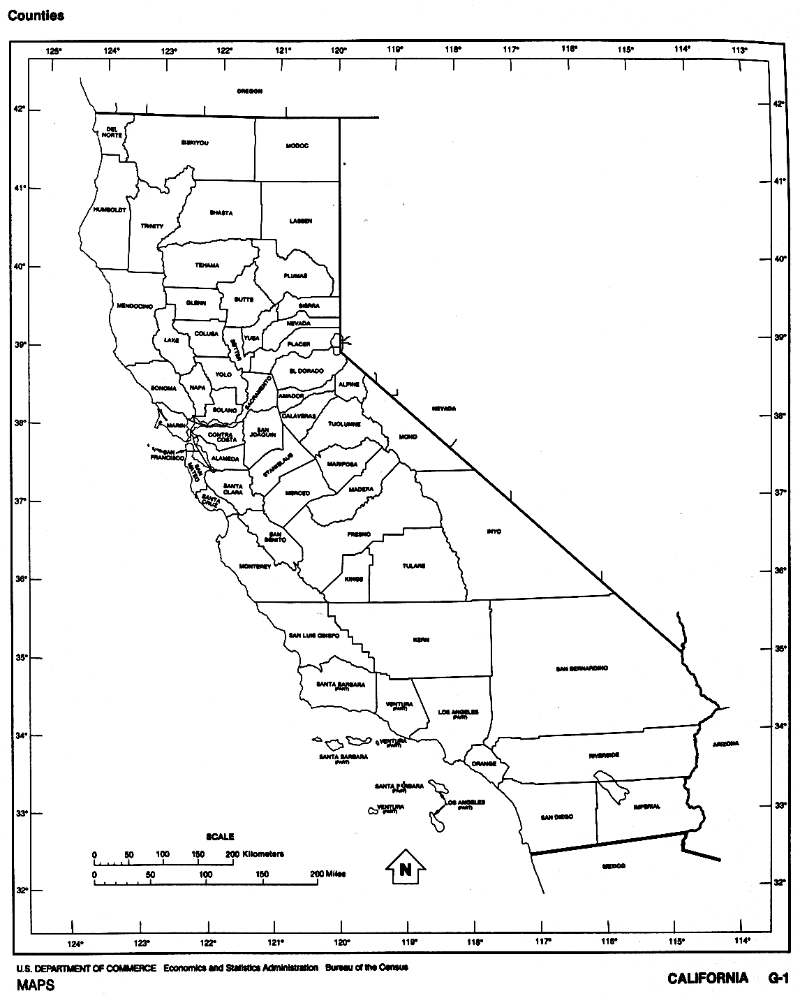 1146x1426 California Maps