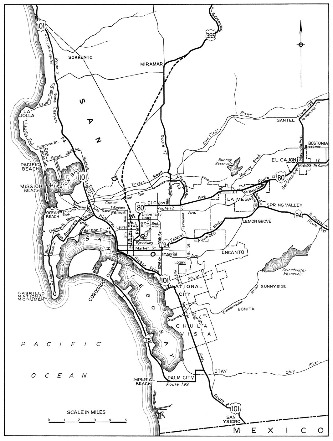 1064x1408 California City Maps