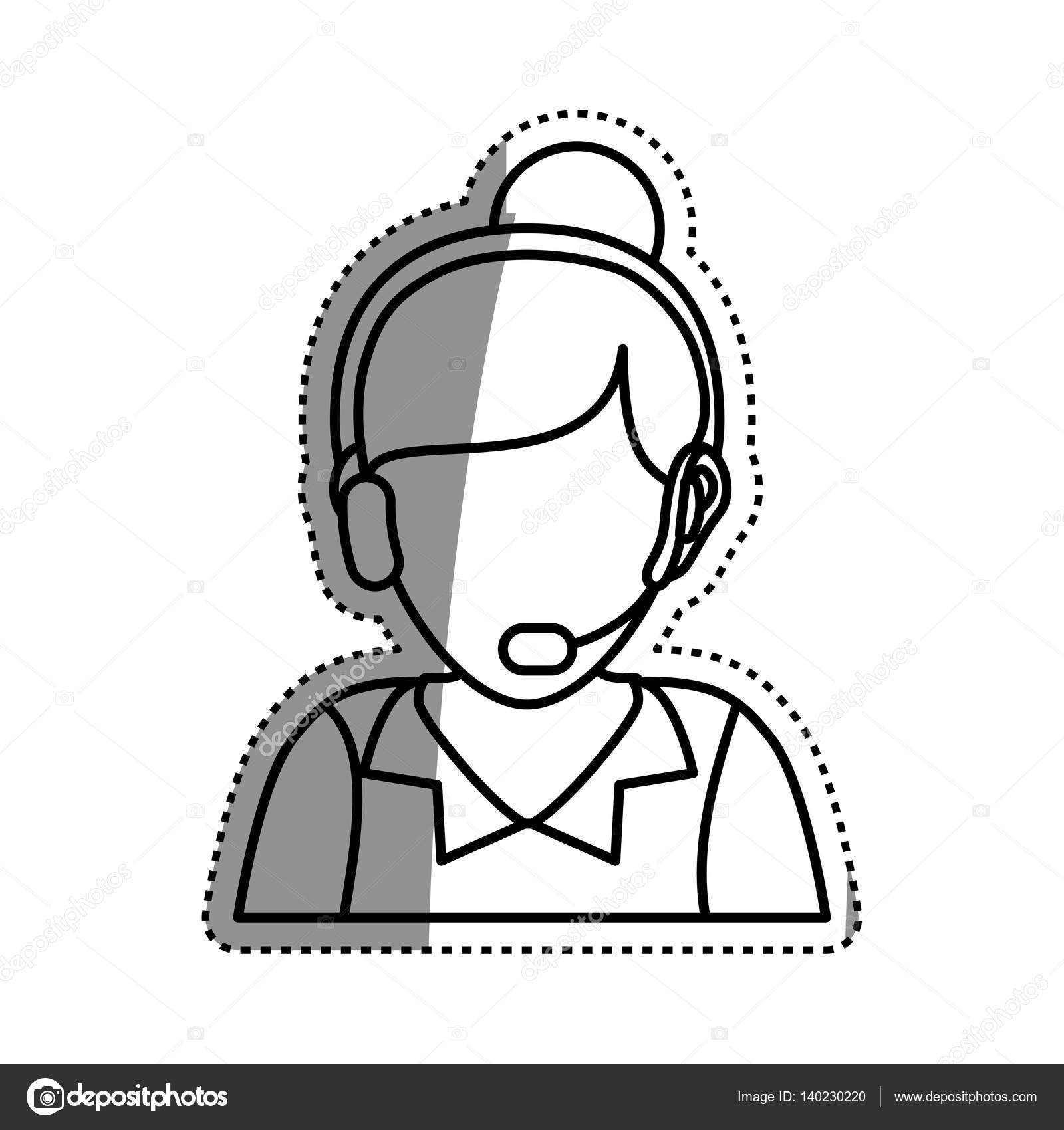 1600x1700 Call Center And Customer Service Stock Vector Djv