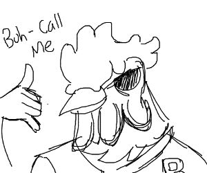 300x250 Richard From Hotline Miami Says Buh Call Me.