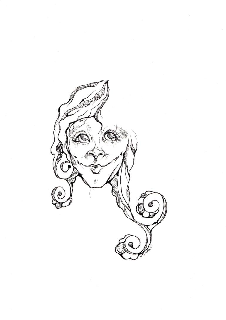 770x1089 Saatchi Art Calm Drawing By Renata Lombard