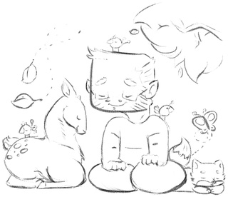 320x276 Calm Drawings On Paigeeworld. Pictures Of Calm