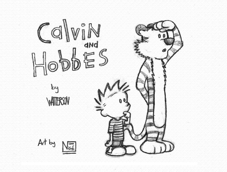 772x585 Calvin And Hobbes By Windash