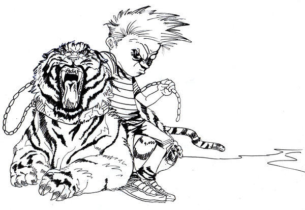 600x412 Calvin And Hobbes Evil By Cajun884