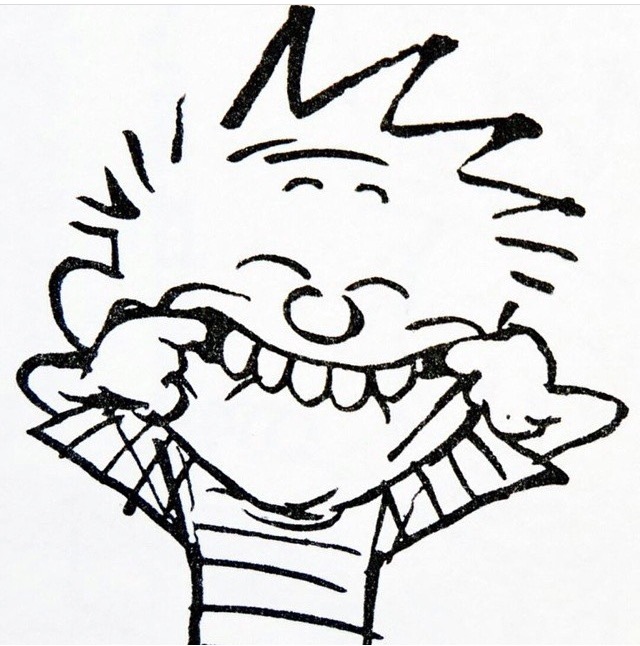 640x646 When In The Dentist's Office Calvin And Hobbes