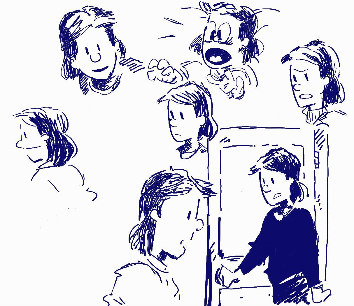 1214x1050 Calvin's Mom Doodles By Teksix63