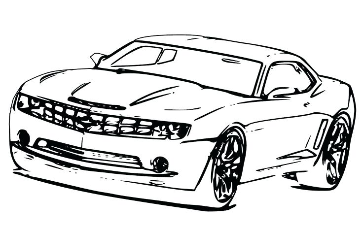 736x467 Coloriages Camaro