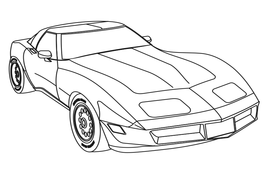 850x567 Camaro Car Free Coloring Pages On Art Coloring Pages