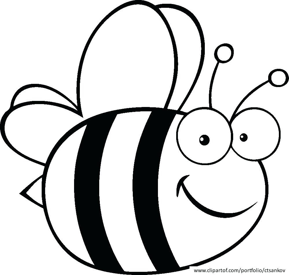999x951 Coloring Page ~ Bumble Bee Coloring Pages Related Item