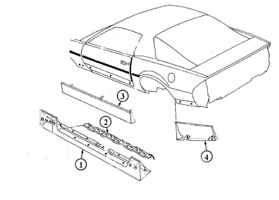 400x288 Camaro 82 84 Z28 Ground Effect Pieces Used