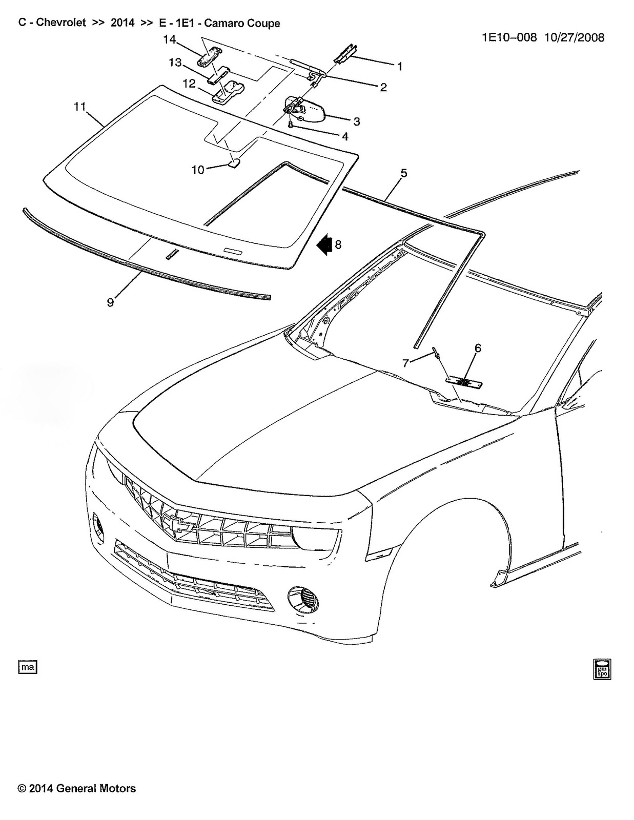 1237x1600 Z28 Windshield Replacement