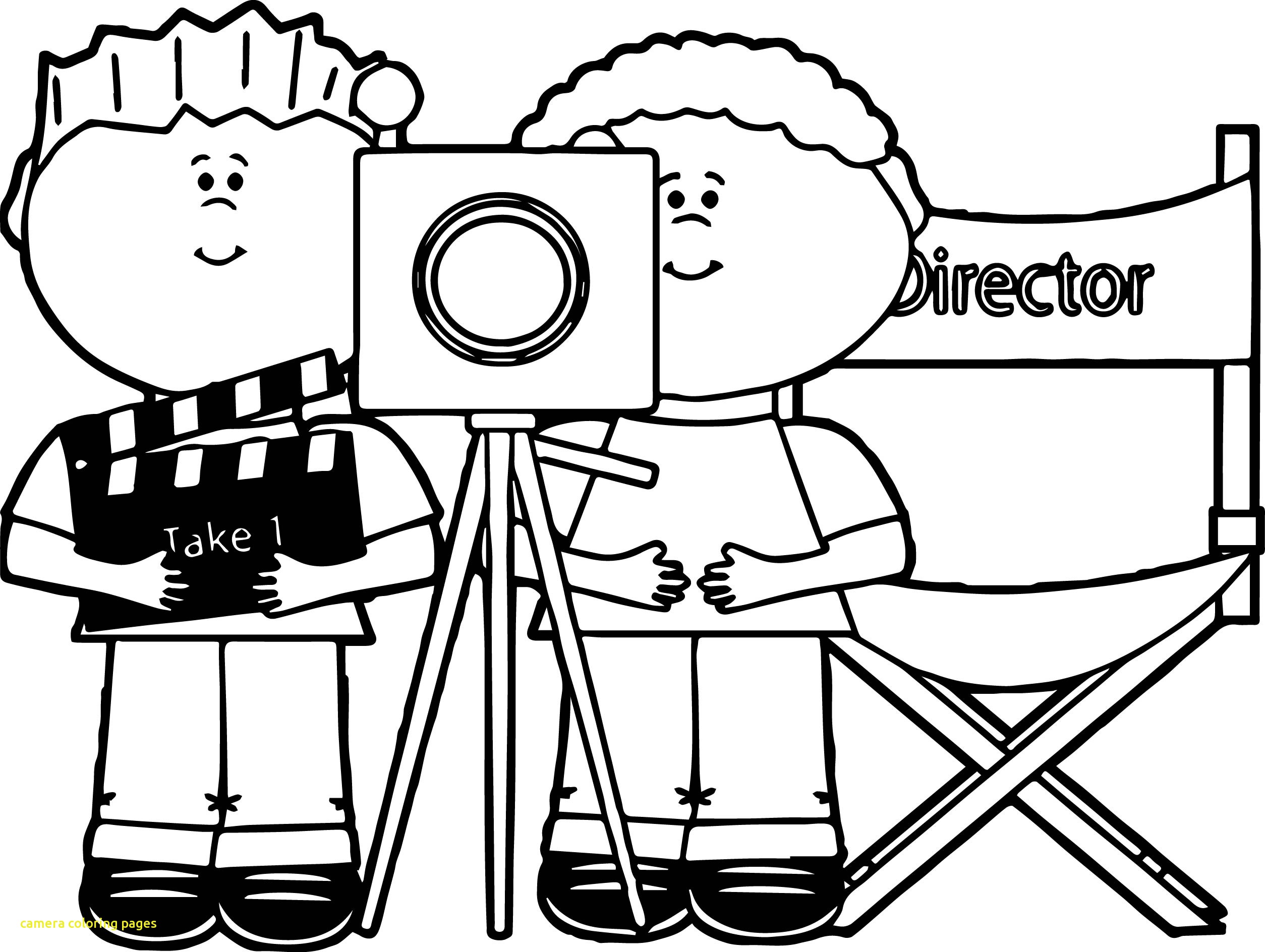 2508x1888 Camera Coloring Pages With Simple Camera Coloring Page