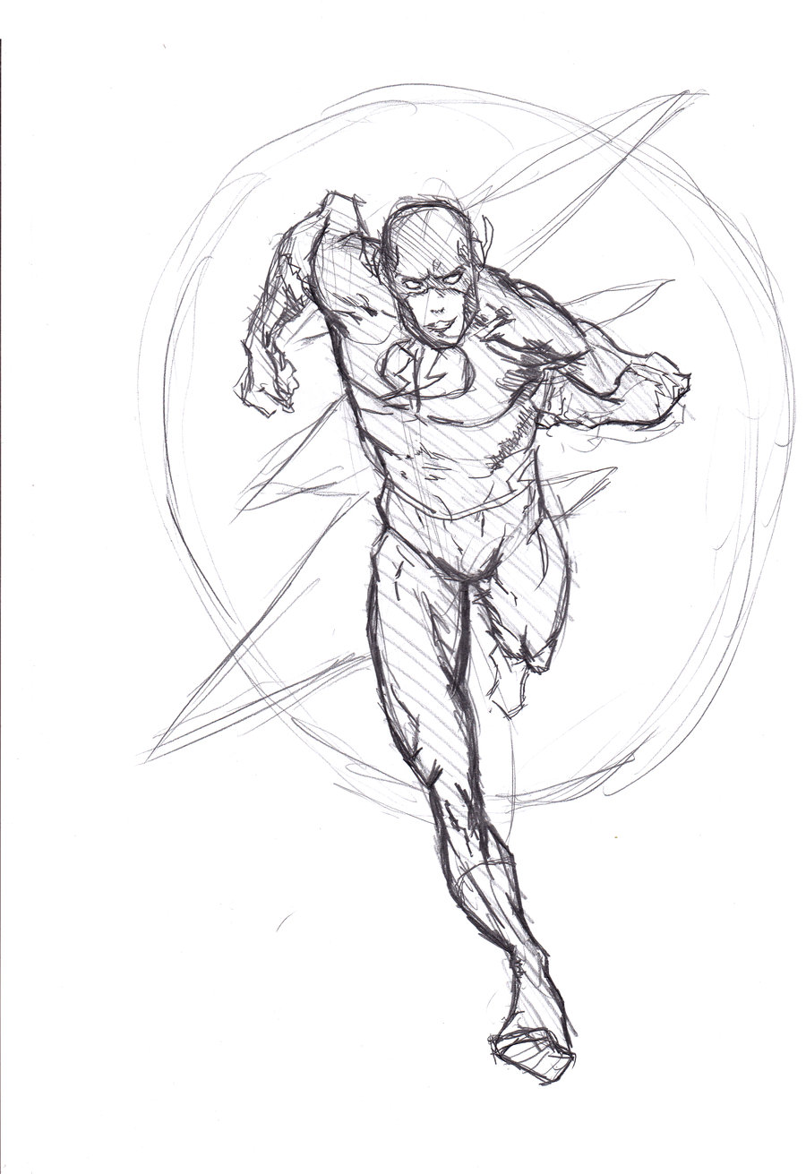 900x1311 Flash Daily Sketch Challenge By Vimes Da