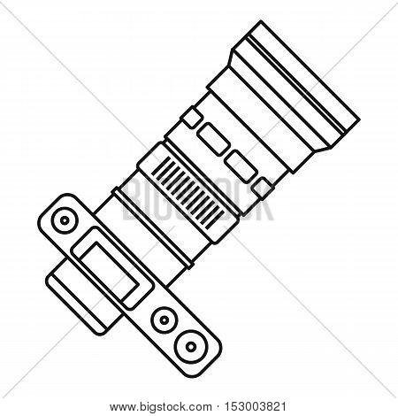 450x470 Camera Zoom Lens Icon. Outline Vector Amp Photo Bigstock