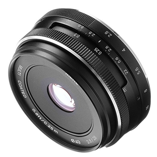 524x524 Meike 28mm F 2.8 Fixed Manual Focus Lens Lens For Amazon.co.uk