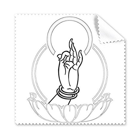 463x463 Buddhism Religion Buddhist Hand Lotus Simple Line