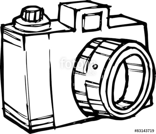 500x429 Cartoon Camera Stock Photo And Royalty Free Images