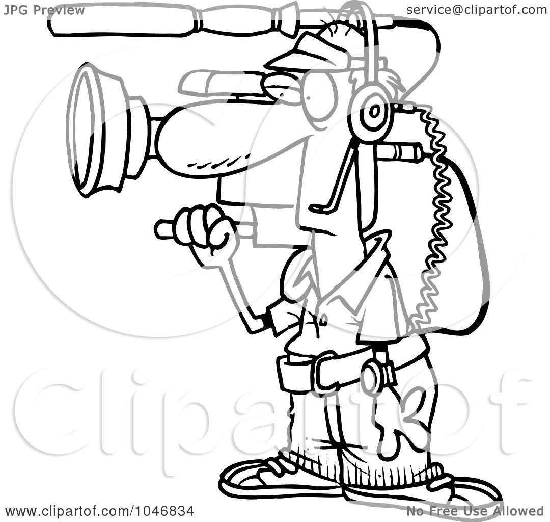 1080x1024 Royalty Free (Rf) Clip Art Illustration Of A Cartoon Black