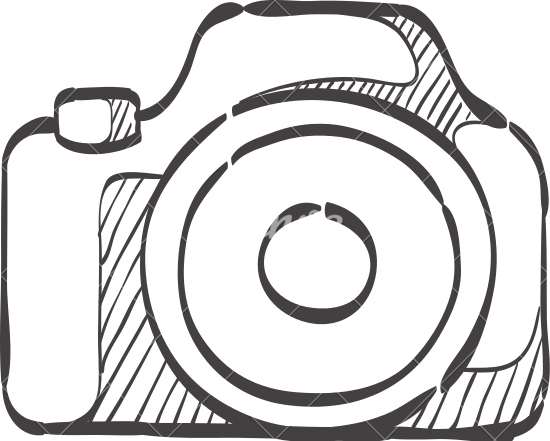 Camera Outline Drawing at GetDrawings | Free download