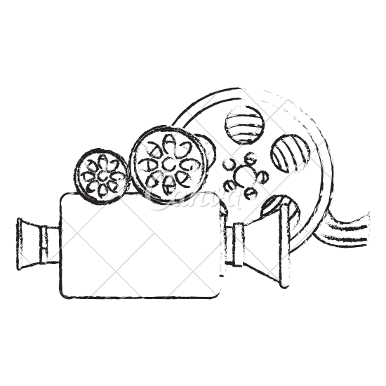 550x550 Cinema Camera Sketch