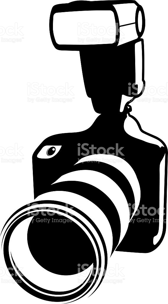 568x1024 Camera Clipart Vector