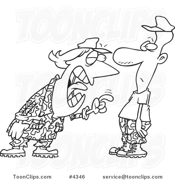 581x600 Cartoon Black And White Line Drawing Of A Lady Yelling