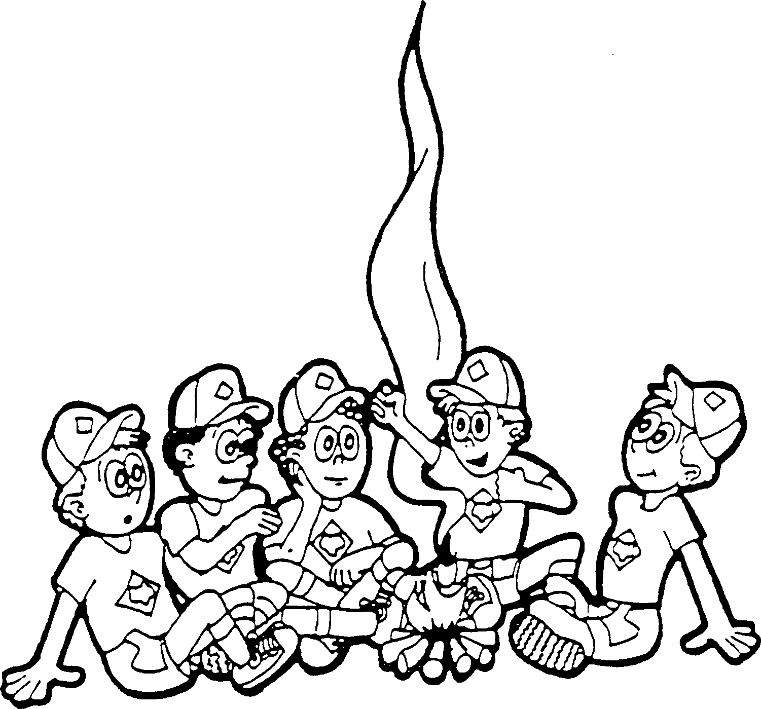 1501x1399 Campfire Clipart Clipart