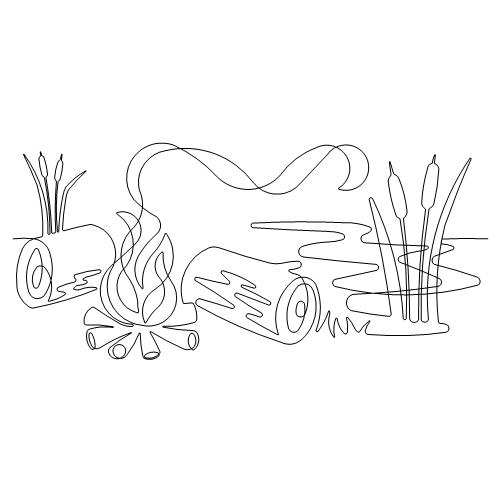 500x500 Campfire Anne Bright Designs