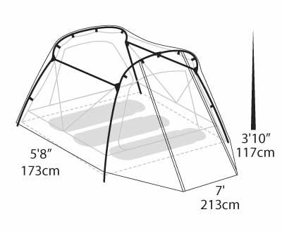 400x328 Eureka Tessel 2 Tent Outdoor Gear Amp Equipment For Camping
