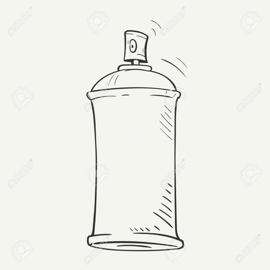 1024x1024 How To Draw A Spray Paint Can. How To Draw A Spray Paint Can Shoo