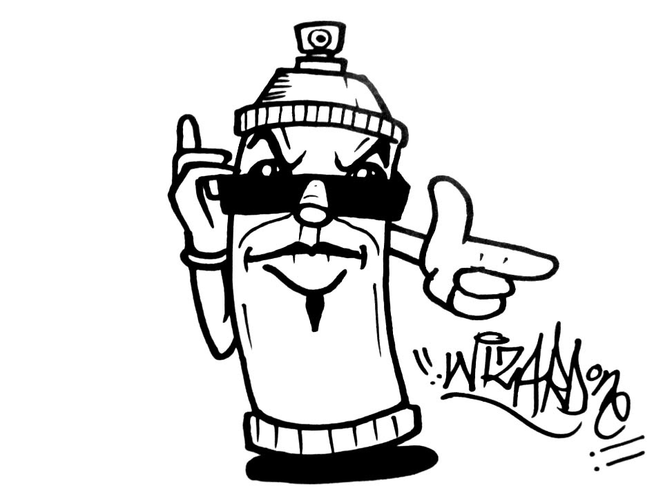 960x720 How To Draw A Spray Can With Loks Tutorial