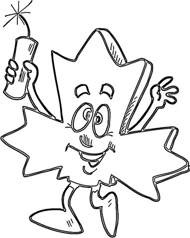 383x480 Maple Leaf Coloring Page Free Printable Coloring Pages