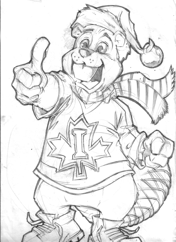 611x841 Canadian Beaver By Rtisticmayhem