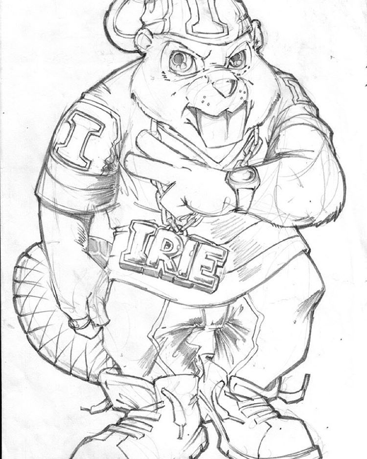 750x938 Illustration Love! A Little Throw Back Of A B Boy Canadian Beaver