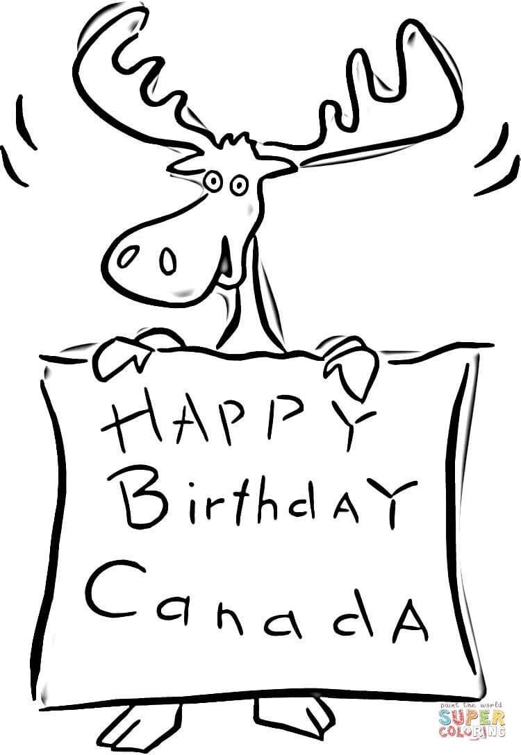 750x1088 Happy Birthday Canada Coloring Page Free Printable Coloring Pages